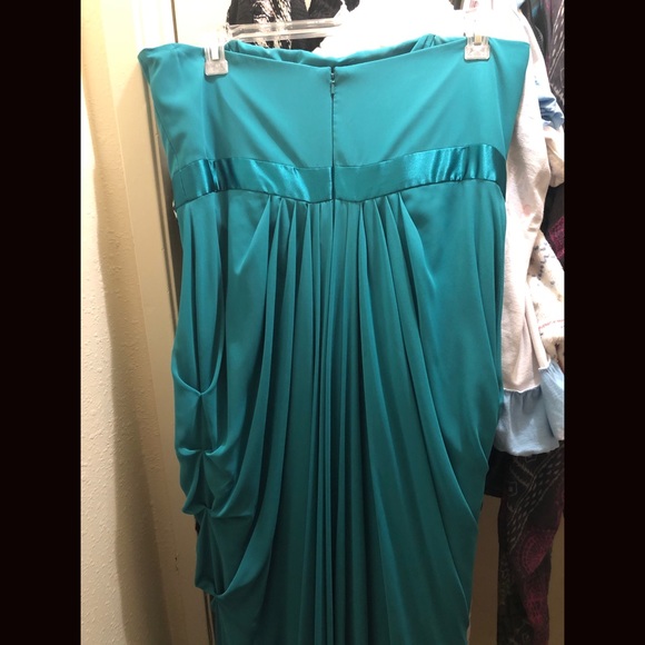 Strapless David’s Bridal Bridesmaid dress. - Picture 3 of 6